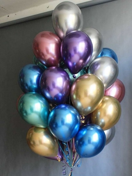 Гелиевые шары 15 штук