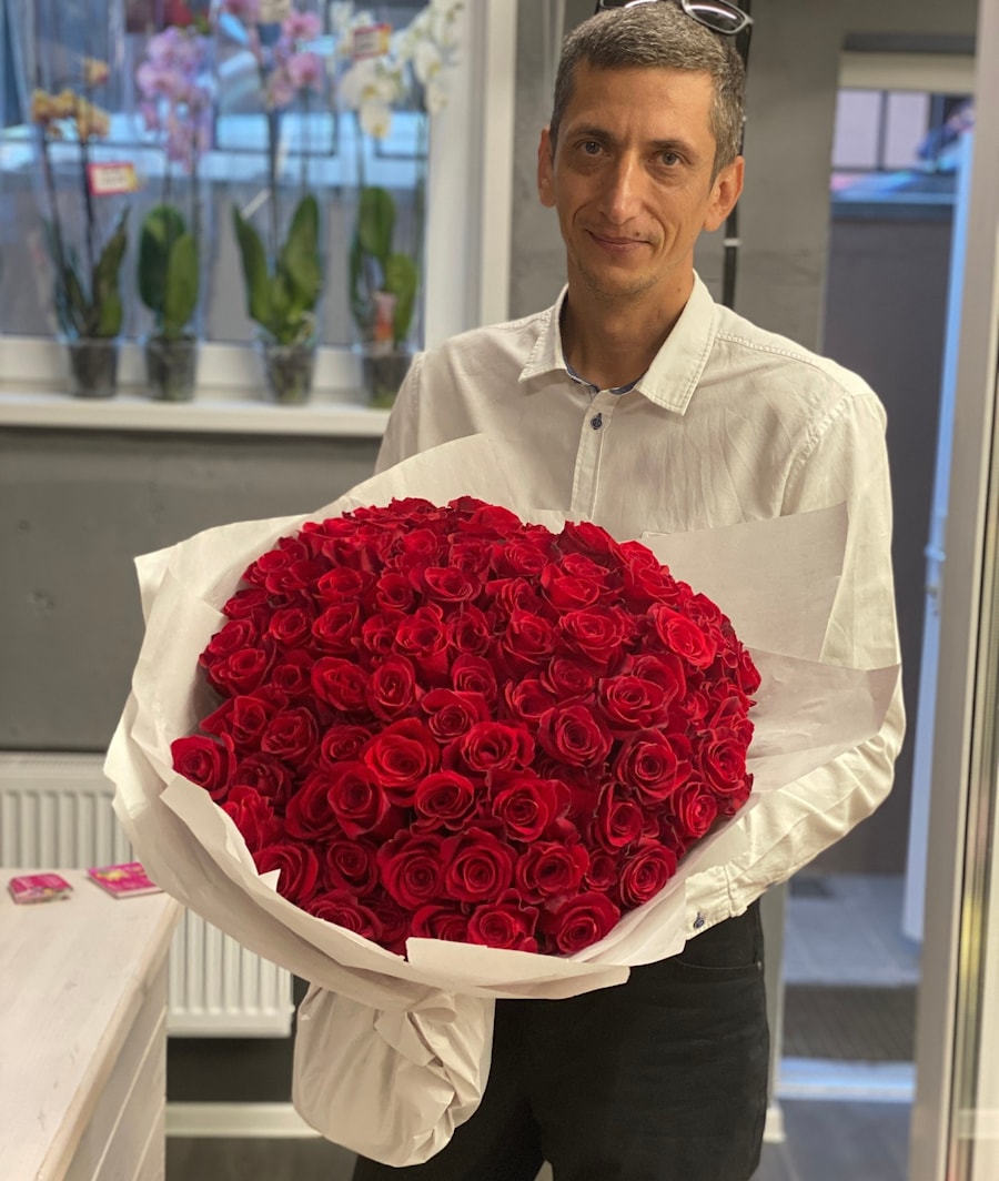 Букет 101 роза