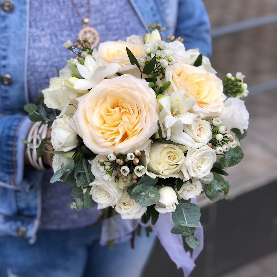 Свадебный букет "Свадьба в Минске"