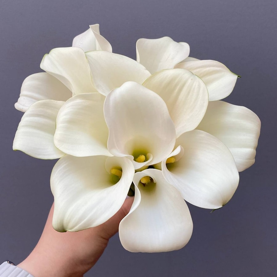 Свадебный букет "Лучезарные Каллы"