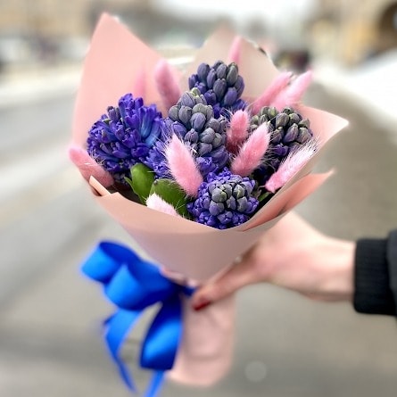 Букет из гиацинтов