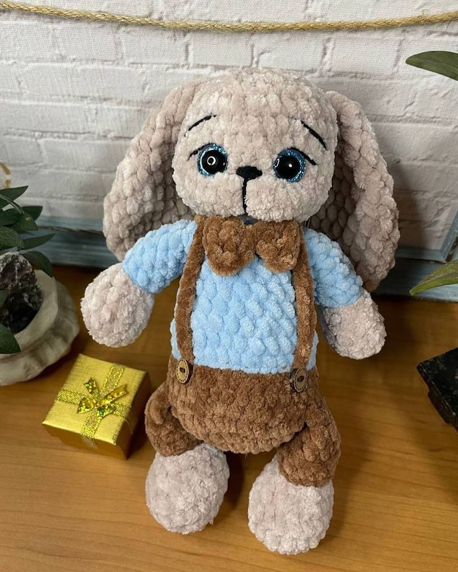 Плюшевый зайка