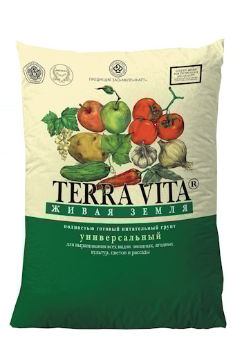 Грунты земля для комнатных растений Terra Vita (Теравита)