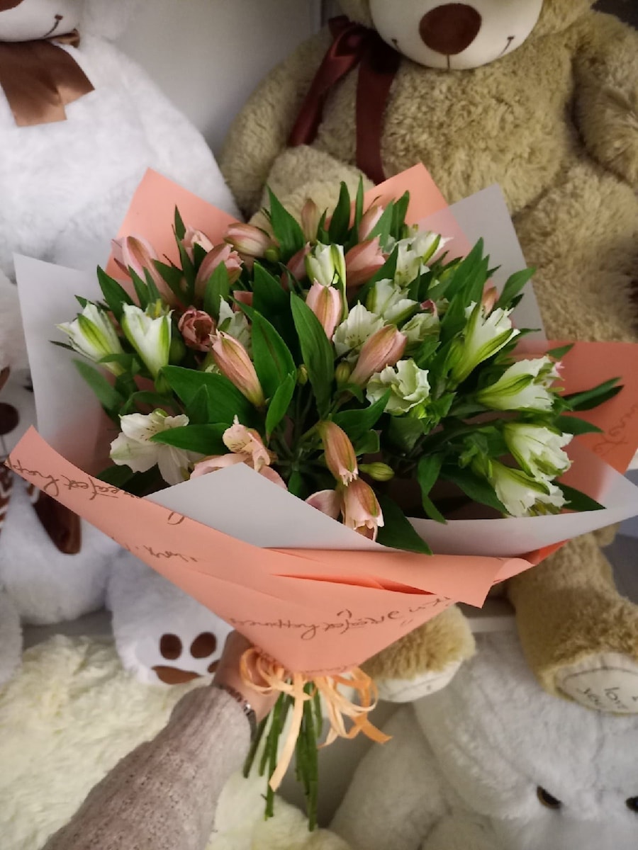 Цветы Альстромерии