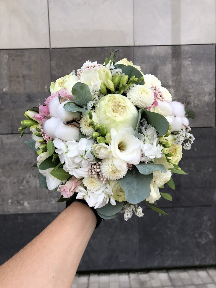 Свадебный букет "Притяжение"