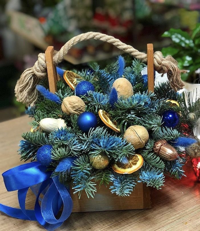 Букет "Синей Иней"