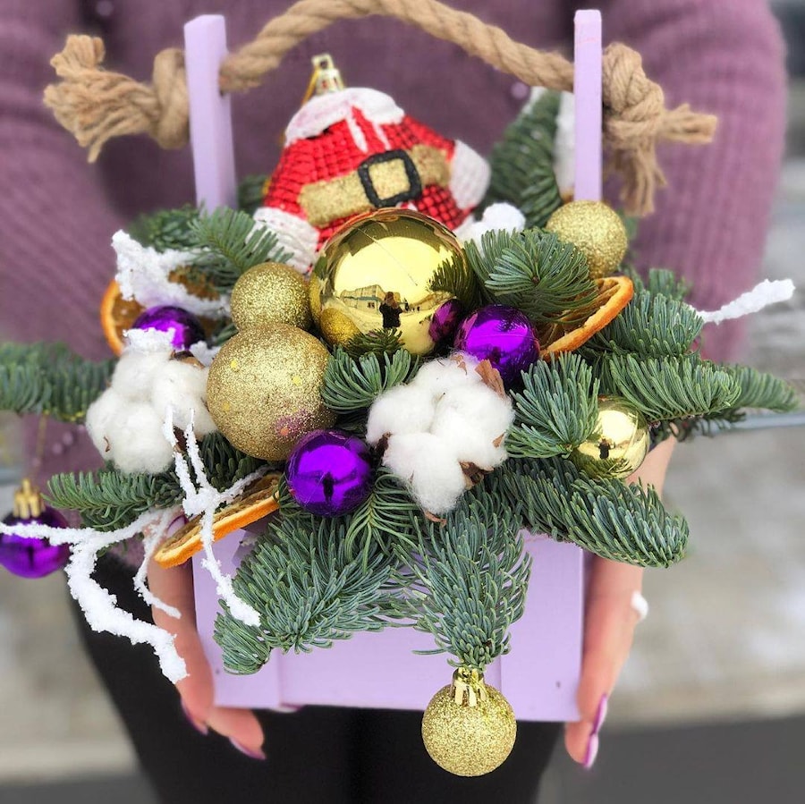 Букет "Новогодние Друзья"