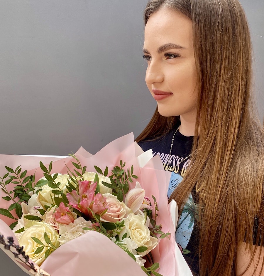 Букет "Поцелуй бабочки"